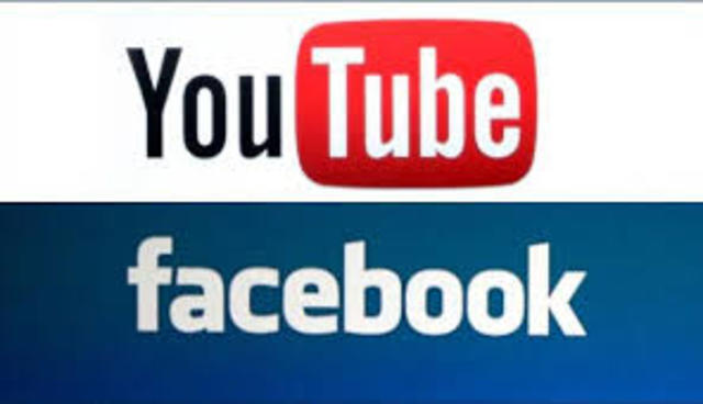 Facebook y Youtube
