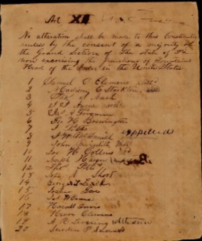 Samuel L.Clemens start in Writing