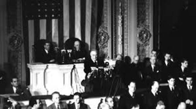 FDR's Speech/ Declaration of War