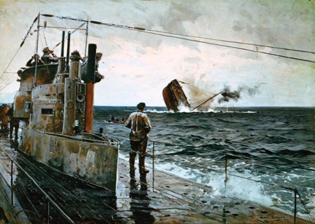 Germany's Resumption of Unrestricted Submarine Warfare