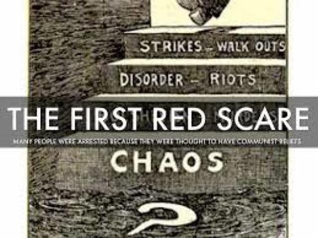 First red scare