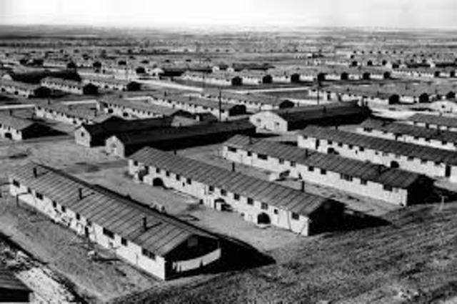 The American home-front (Internment Camp)