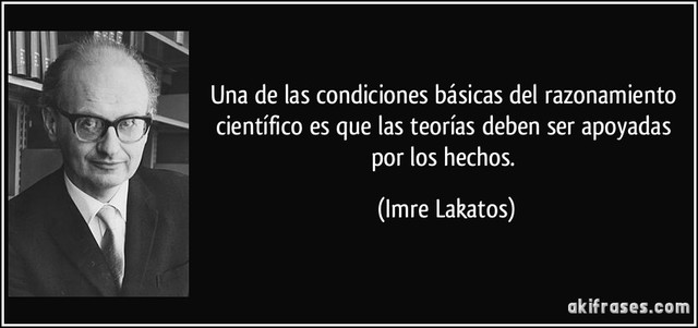 Imre Lakatos (1922-1974) LOS PROGRAMAS DE INVESTIGACIÓN (1970)