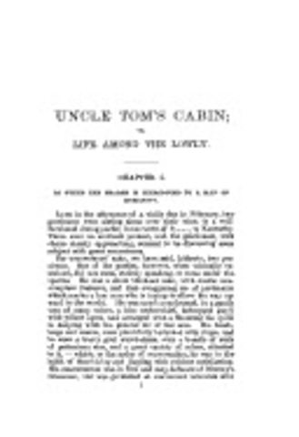 Uncle Tom's Cabin