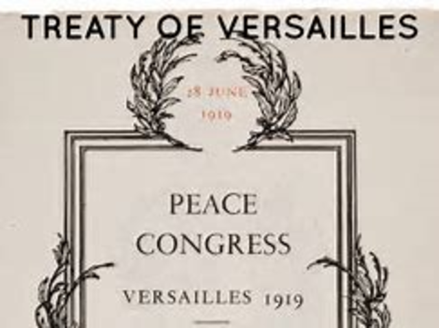 Treaty of Versailles