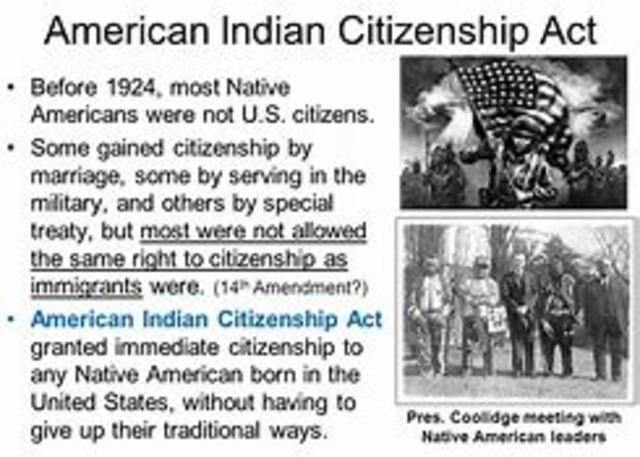 American Indian citizenship act