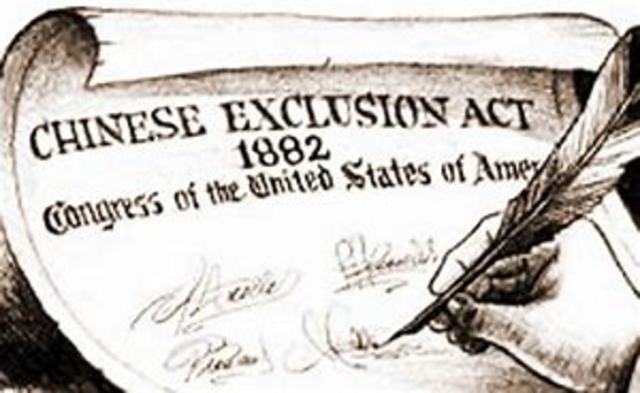 Chinese exclusion act