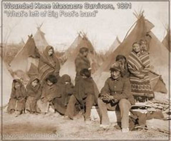 Wounded knee massacre