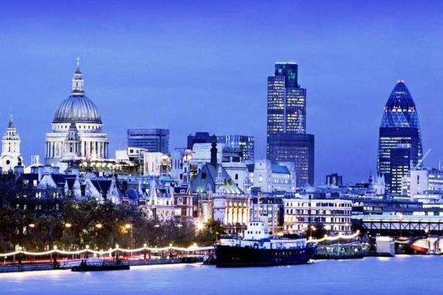 Modern buildings of 21 century