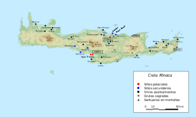 Origen de la Civilización Minoica en la isla de Creta
