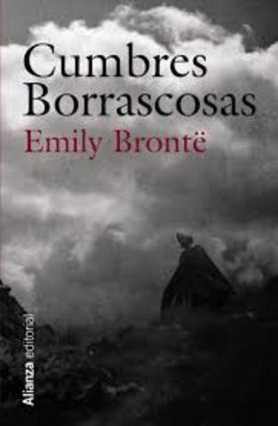 "Cumbres borrascosas". Emily Brönte