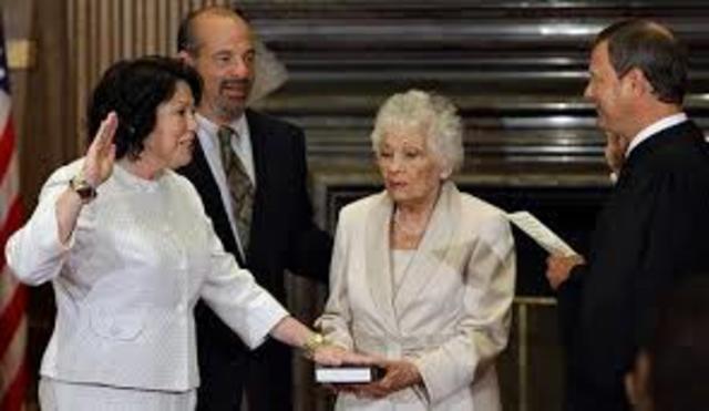 Sonia Sotomayor Appointed to U.S. Supreme Court