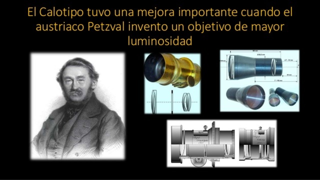 En 1854 aparece a través de Petzval, el objetivo de gran angular que abarcaba 92 grados