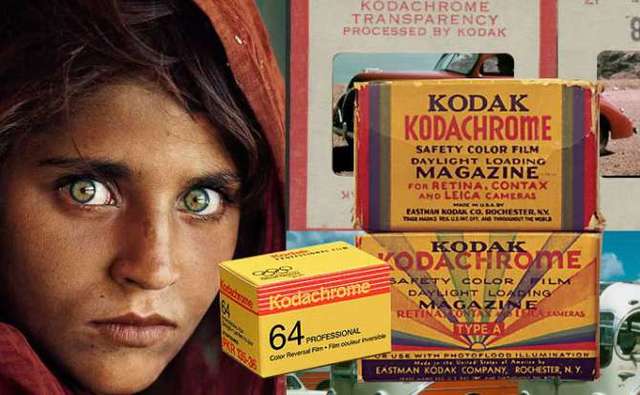 1935-En Kodak se crea la película color Kodachrome