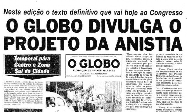 Lei da Anistia e a Reforma Partidária