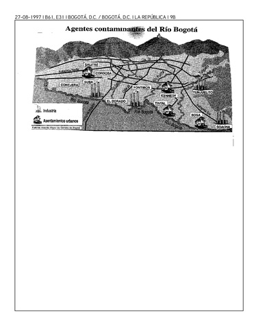 Polluting agents in Bogota (STS)