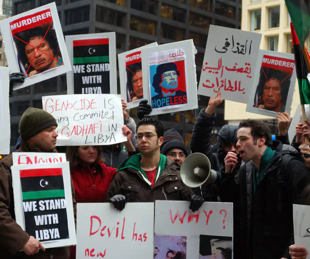 Libya Protests and Revolution
