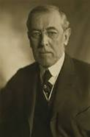 President Woodrow Wilson