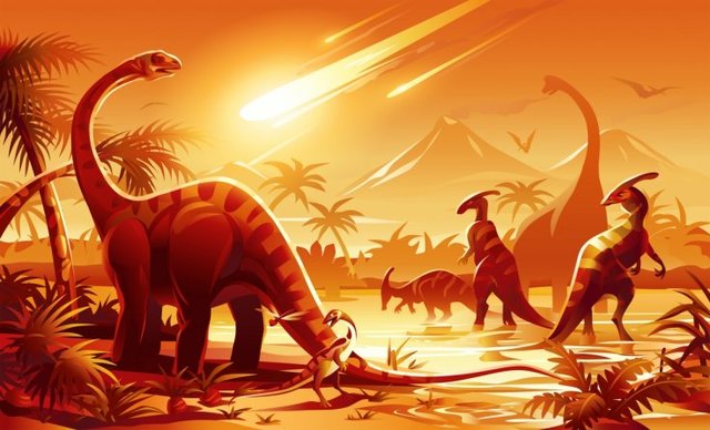 Extincion de los Dinosaurios y Amonitas