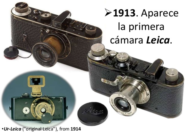 La Leica tuvo varios modelos,