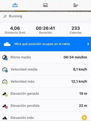 Otros 4 Km corriendo por el mismo recorrido