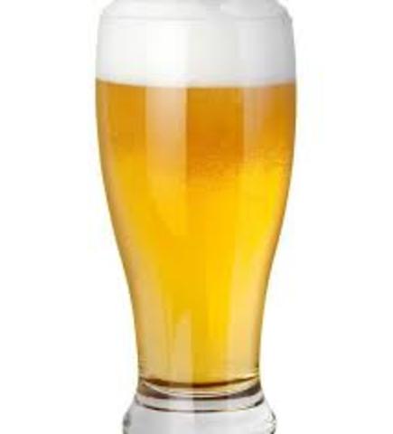 primera referencia con la cerveza