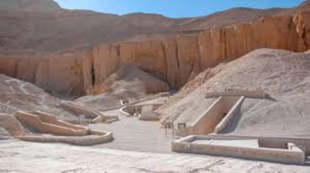 El valle de los reyes.