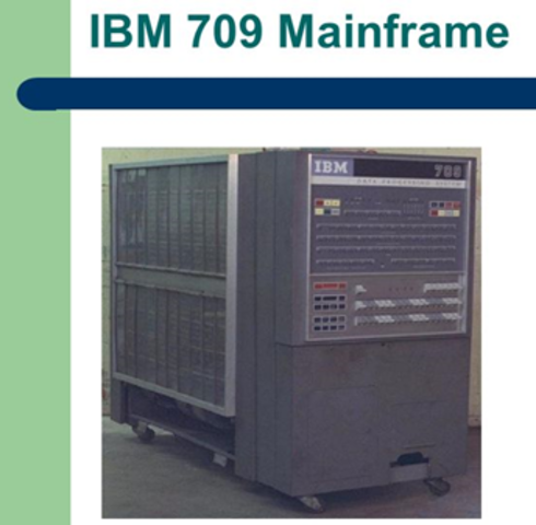 Era de las mainframes y las minicomputadores