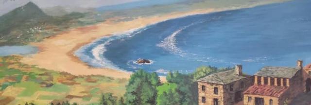 Primeiro contacto da escritora con Galicia