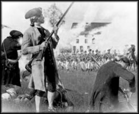 "Shot Heard Round The World" Lexington and Concord