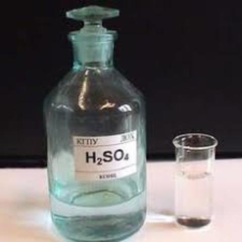 Producción de ácido sulfúrico