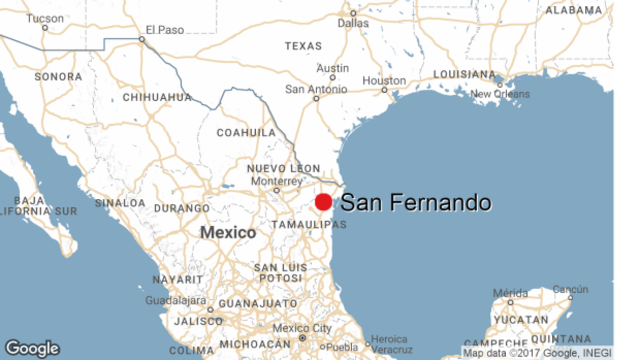 Sequoyah passed away in San Fernando, Mexico.