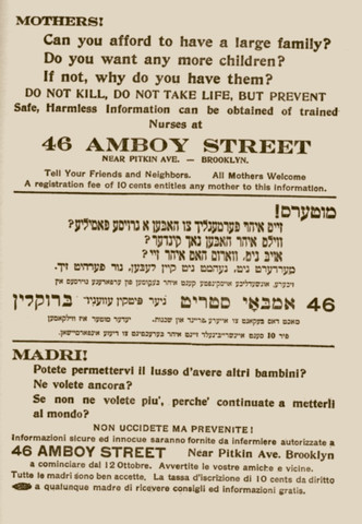 Margaret Sanger and the First Birth Control Clinic