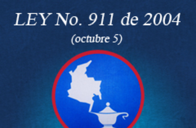 Ley 911 de 2004