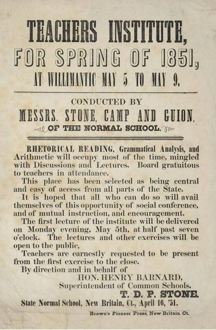 Henry Barnard's Educational Reform