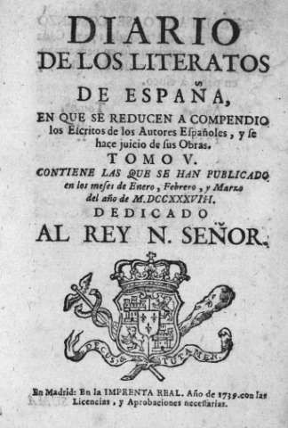 El diario los Literatos de España