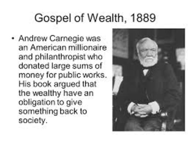 Andrew Carnegie's Gospel of Wealth