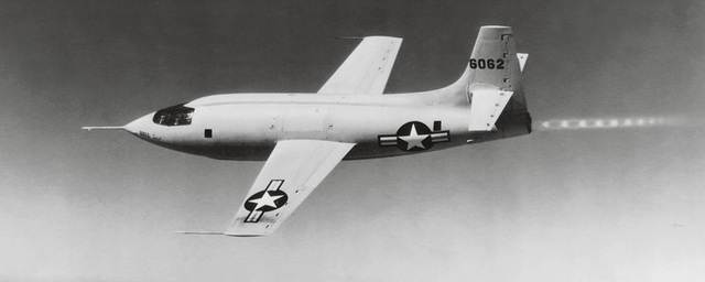 First person to break the sound barrier in level flight