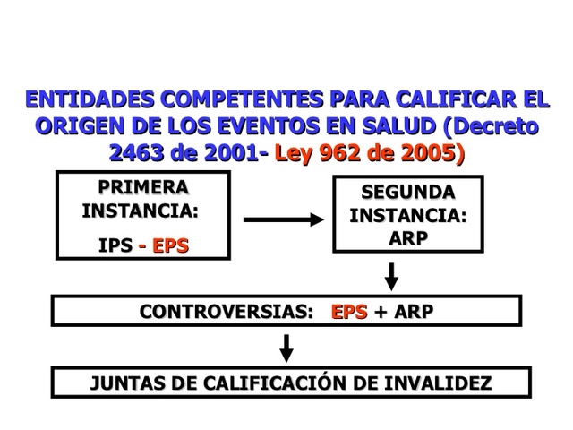 Decreto 2463  de 2001