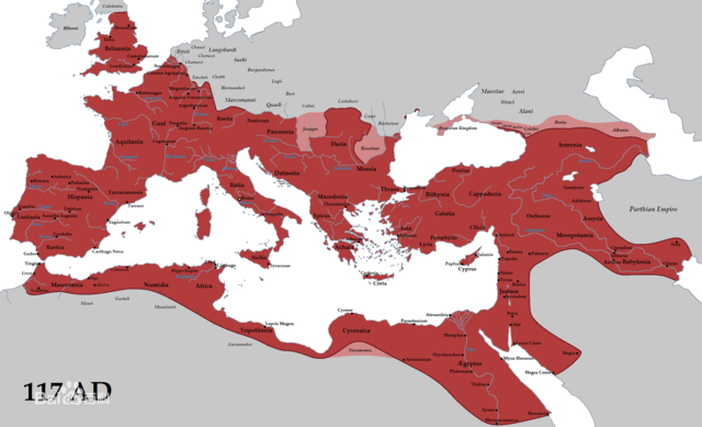 The establishment of the Roman Empire
