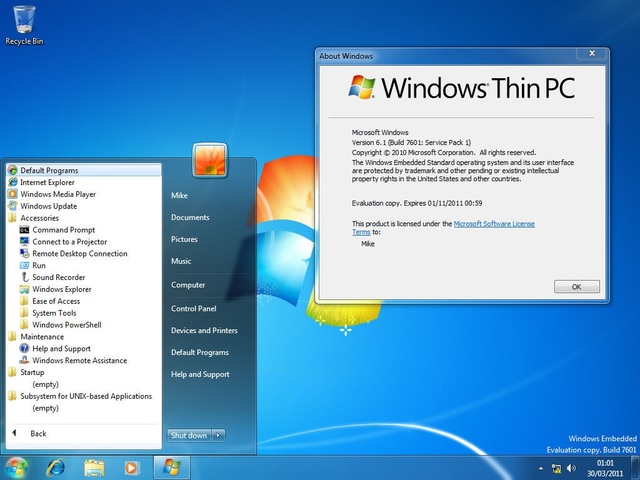 Windows Thin PC