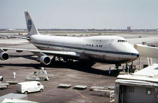 First Boeing 747 commercial flight
