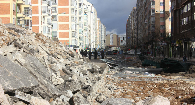 Suspensión definitiva de las obras