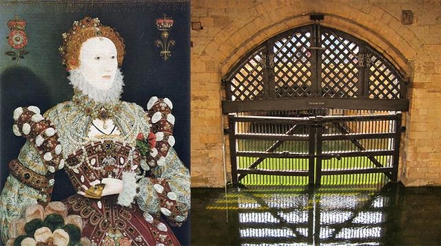 Elizabeth I Imprisoned in Tower of London