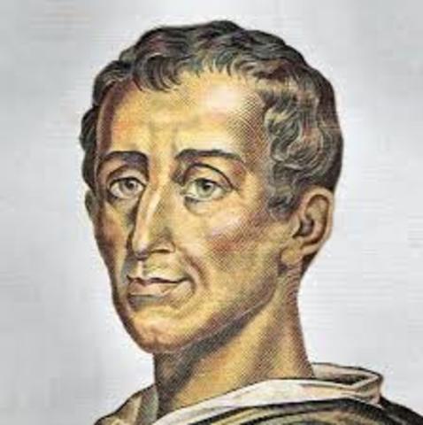 EL ESPÍRITU DE LAS LEYES. (MONTESQUIEU).