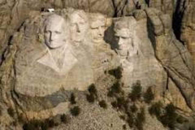 Work Begins on Mount Rushmore