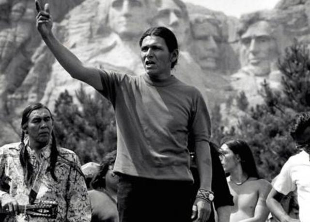 Indians Occupy Mount Rushmore