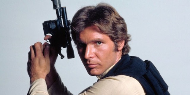 Harrison Ford in star wars in return of the Jedi 1983