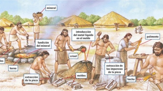 Se generaliza el uso del hierro