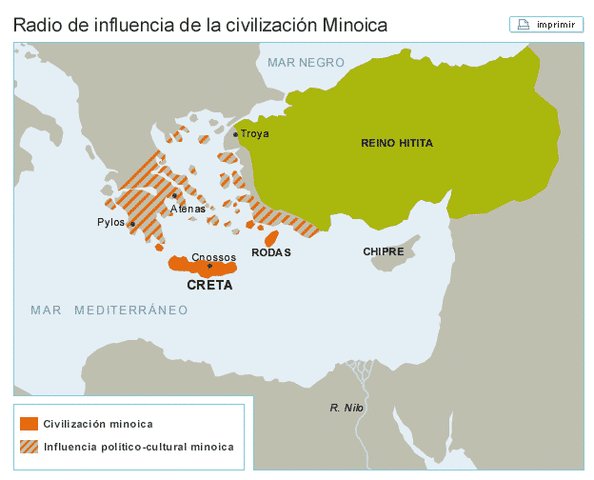 Creta se integra en el mundo griego